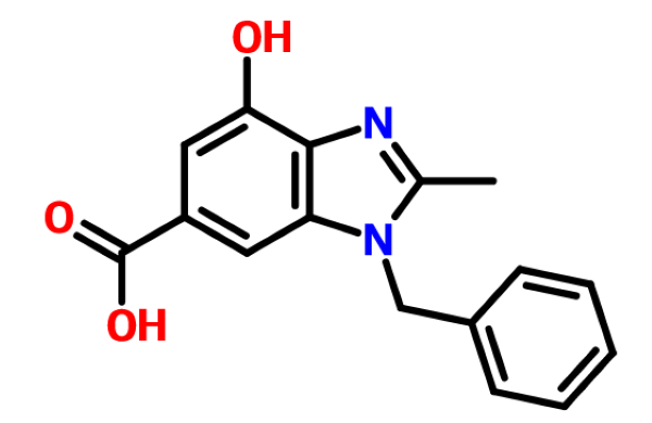 1-Benzyl-4-hydroxy-2-methyl-1H-benzo[d]imidazole-6-carboxylic acid CAS: 1640981-19-6 Purity ≥98.0% (HPLC) Tegoprazan Intermediate