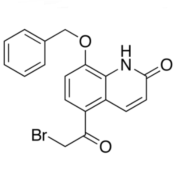 8-Benzyloxy-5-(2-Bromoacetyl)-2-Hydroxyquinoline CAS 100331-89-3 Indacaterol Maleate Intermediate Factory