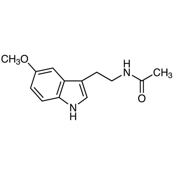 Melatonin CAS 73-31-4 Assay 98.5%-101.5% (HPLC) High Purity